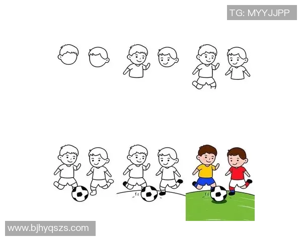 简单易学的足球明星漫画简笔画教程适合儿童和初学者 简单易学的足球明星漫画简笔画教程适合儿童和初学者